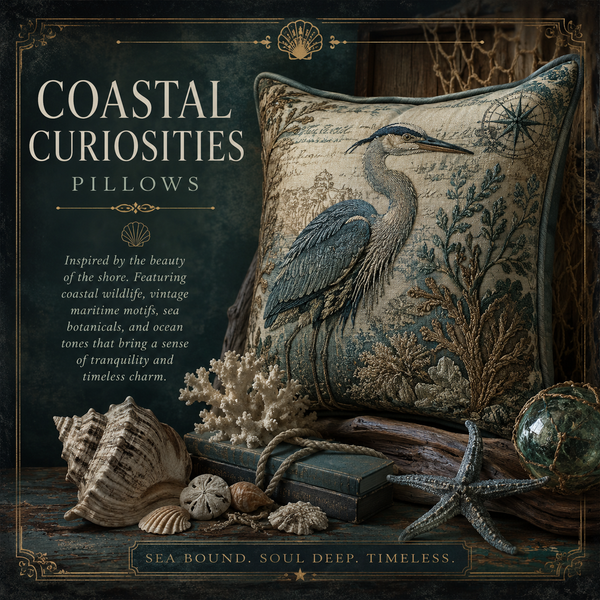 Coastal Curiosities Pillows