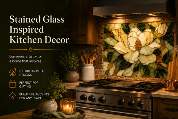 ✨ Stained Glass Inspired Kitchens