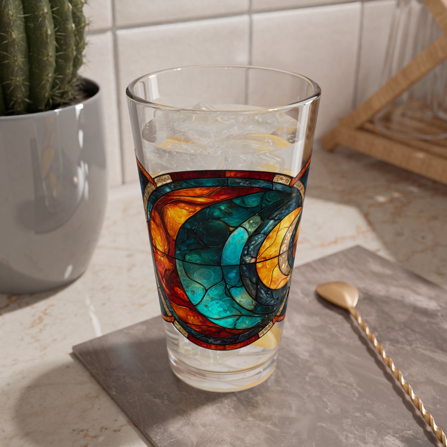 Arcane – Stained Glass Look Mixing Glass