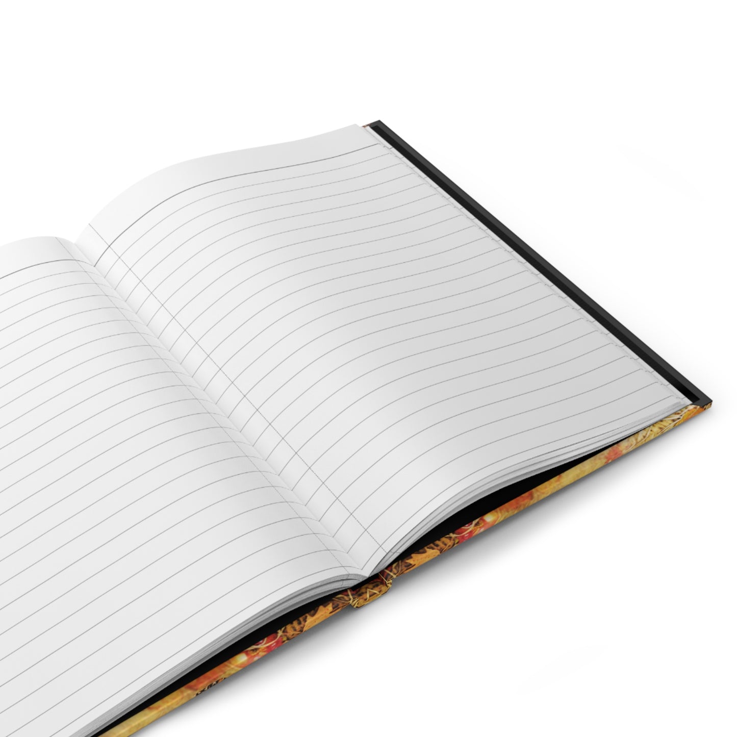 Quilted-Look Rottweiler Journal - Rustic Fall Study Scene, Dog Lover Gift