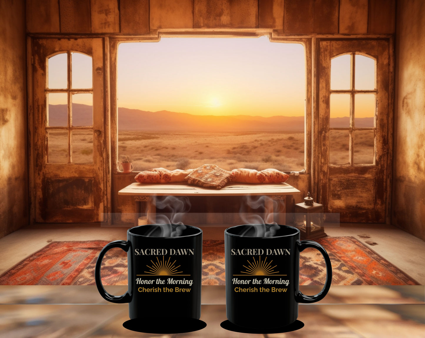 Sacred Dawn Coffee Mug - Honor the Morning, Cherish the Brew - 11oz & 15oz