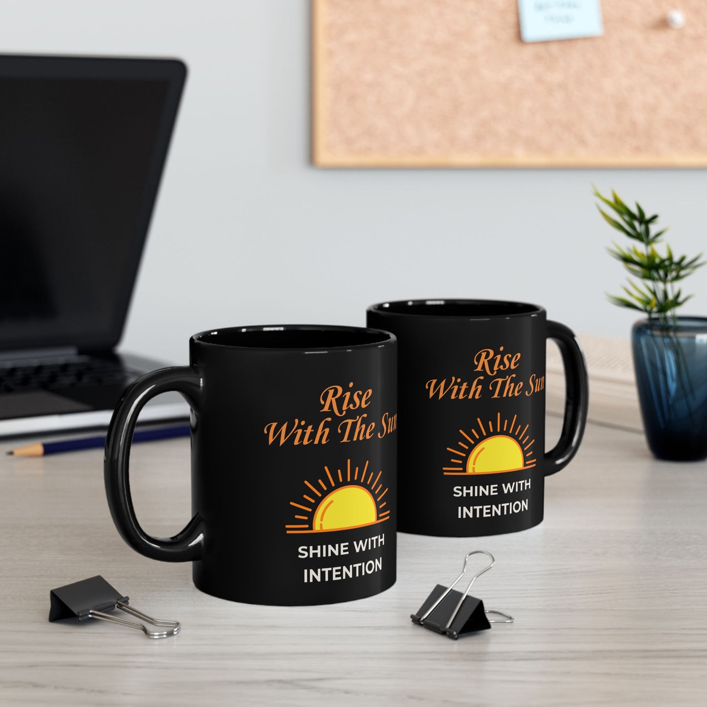 Bohemian Sunrise Coffee Mug – Rise With The Sun, Shine With Intention - 11oz/15oz