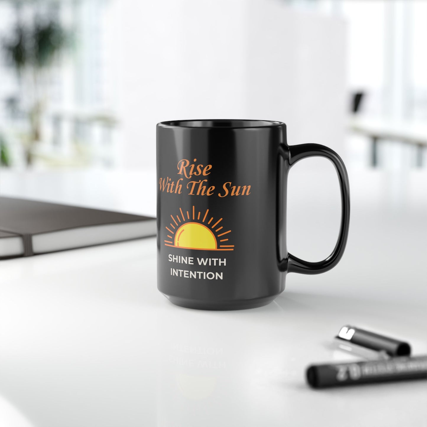 Bohemian Sunrise Coffee Mug – Rise With The Sun, Shine With Intention - 11oz/15oz
