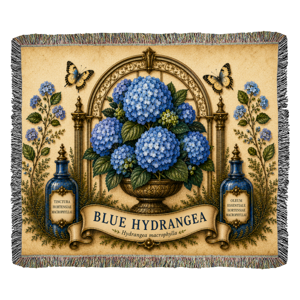 Blue Hydrangea Botanical