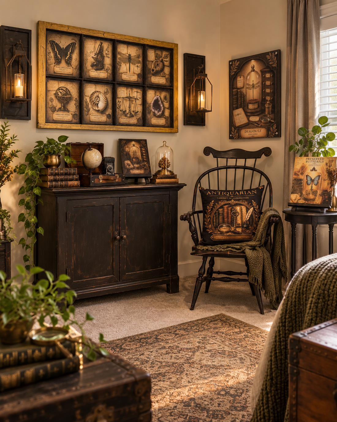 Cabinet of Curiosities Decor That Feels Collected
