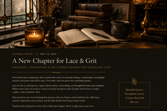 A Different Direction for Lace & Grit