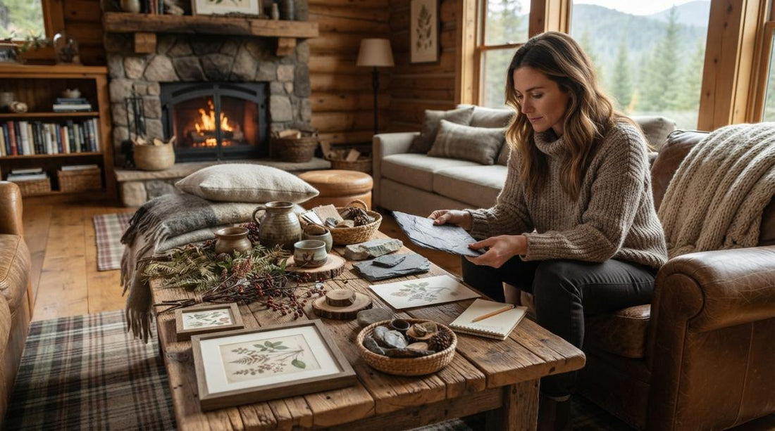 How to Choose Natural Elements for Cabin Living Rooms