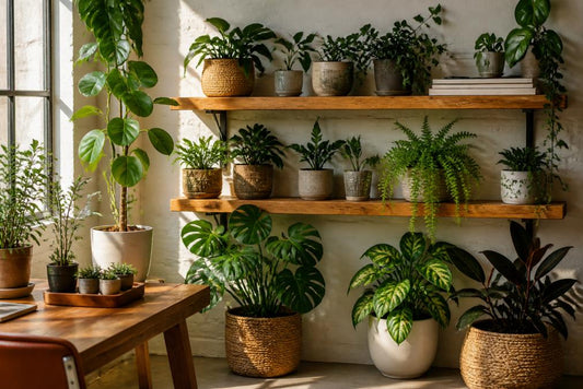 Sustainable Ways to Display Indoor Plants