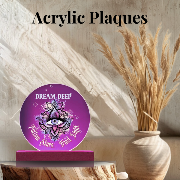 Complete acrylic plaque collection