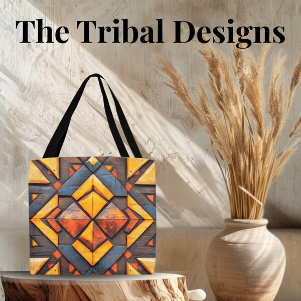 Tribal Designed Tote Bags