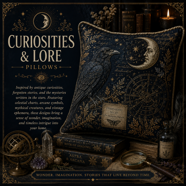 Curiosities & Lore Pillows