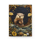 Beaded Look River Otter – Hardcover Journal