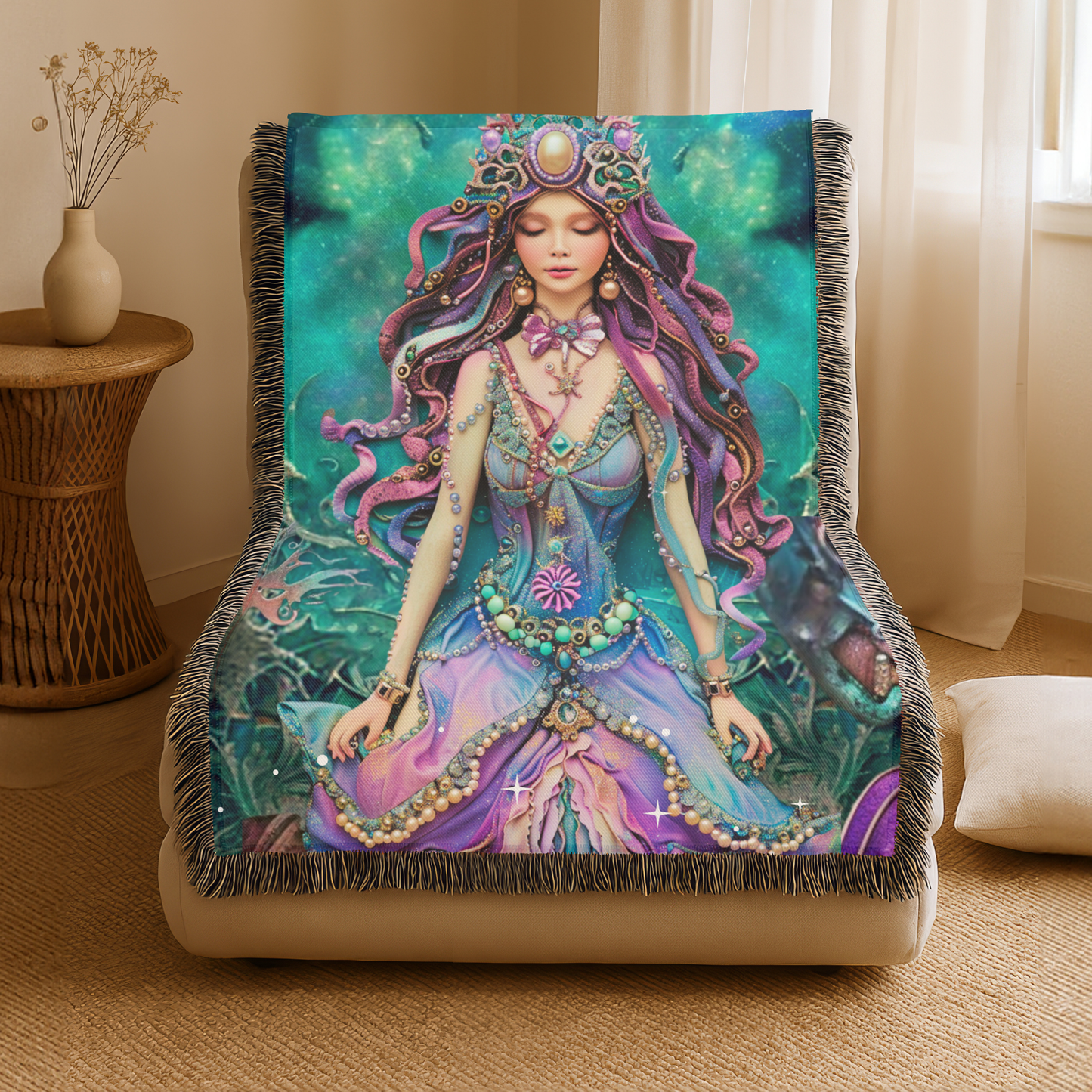 Beaded Look  Amphitrite, Queen of the Sea - Beaded Look