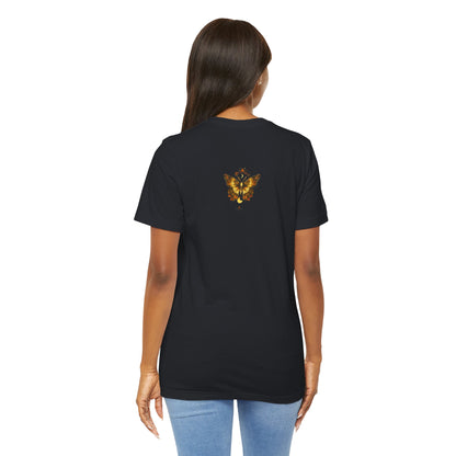 Drawn to the Light Shirt | Celestial Butterfly T-Shirt | Boho Sun Moon Tee | Spiritual Graphic Shirt for Her | Festival Top
