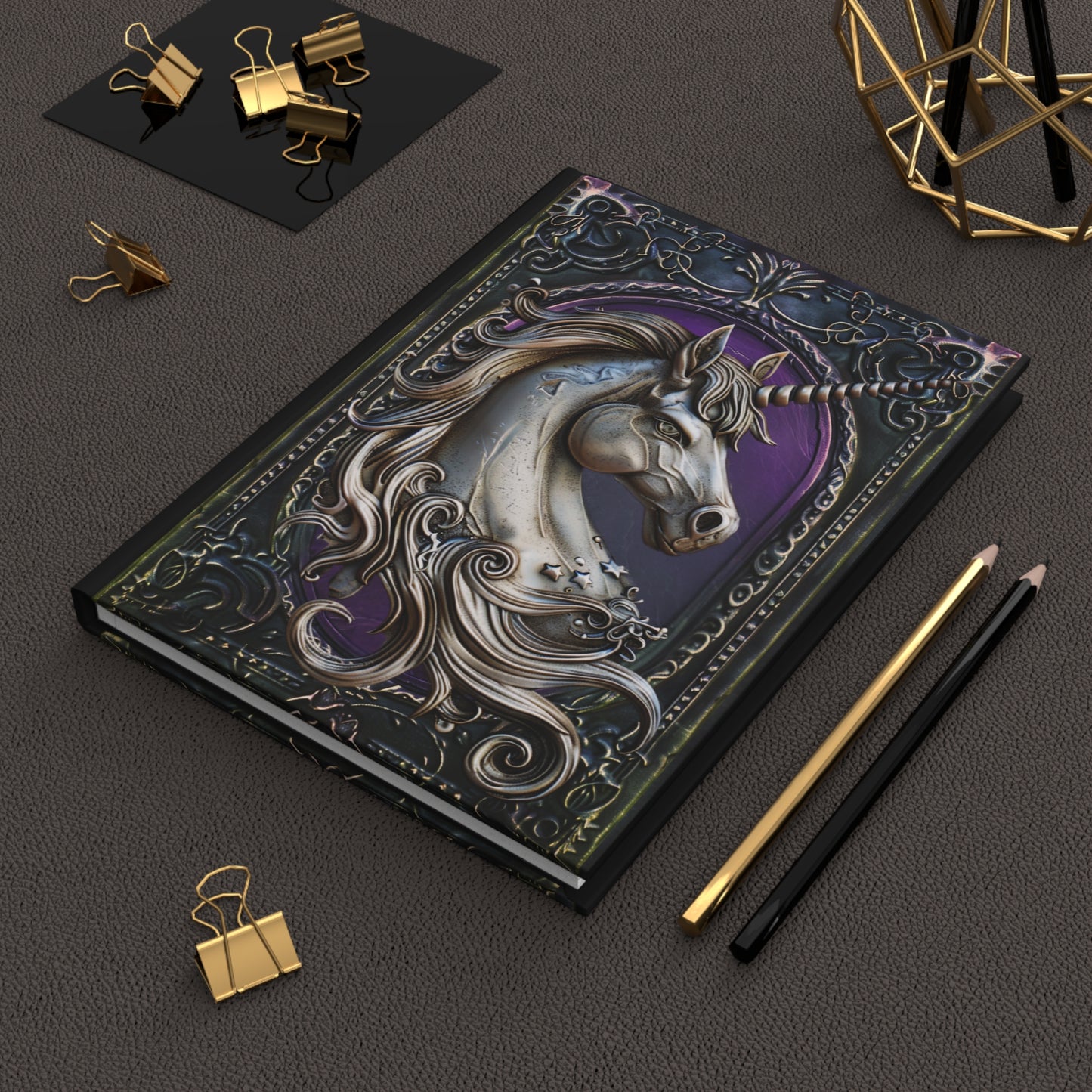 Enchanted Unicorn  - Hardcover Journal
