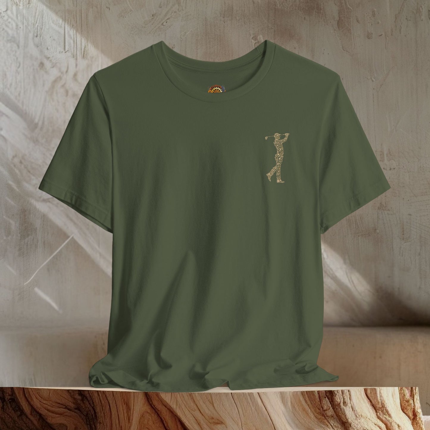 Golden Swing Golfer – T-Shirt
