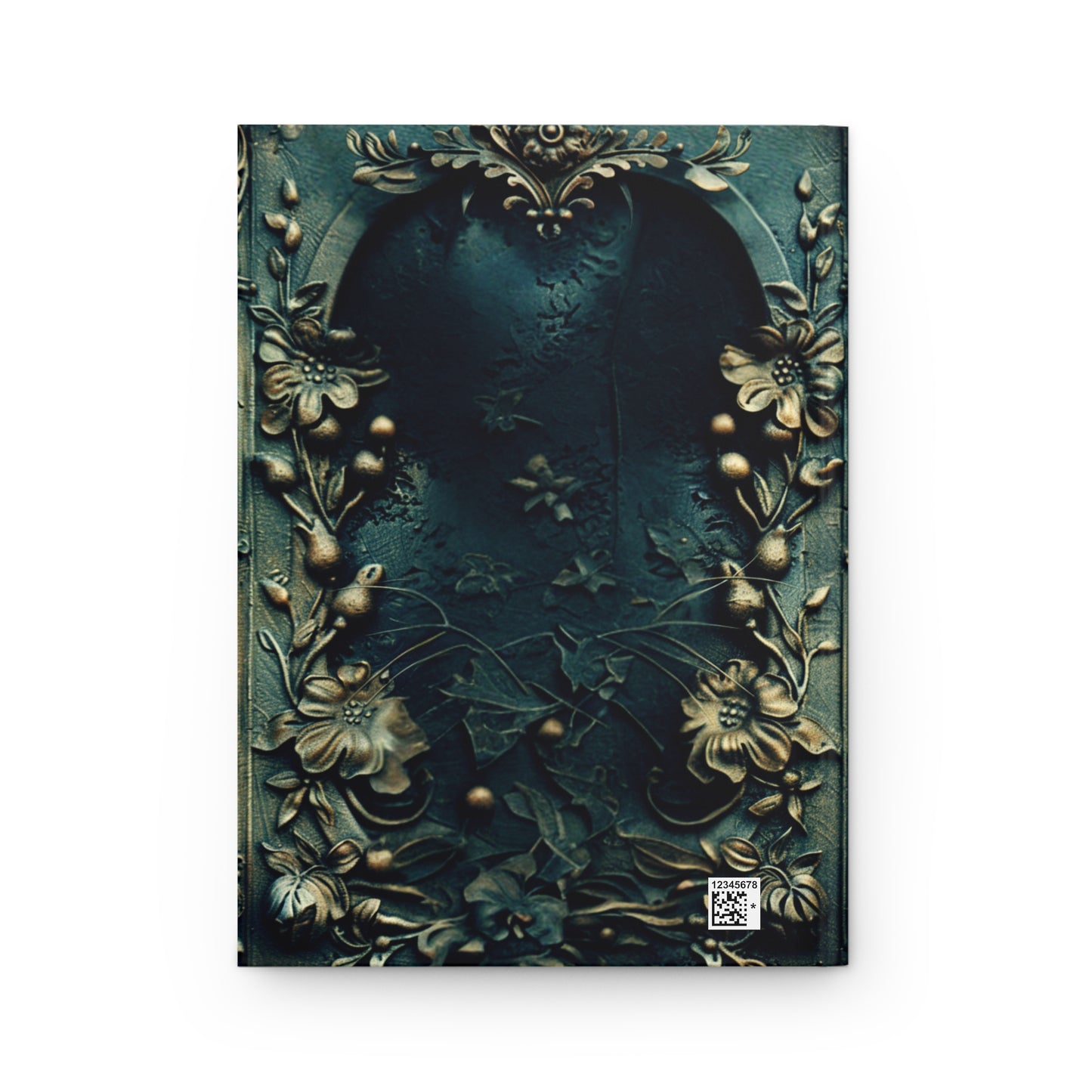 Embossed Look Rabbit Journal – Whimsical Garden Writing Notebook