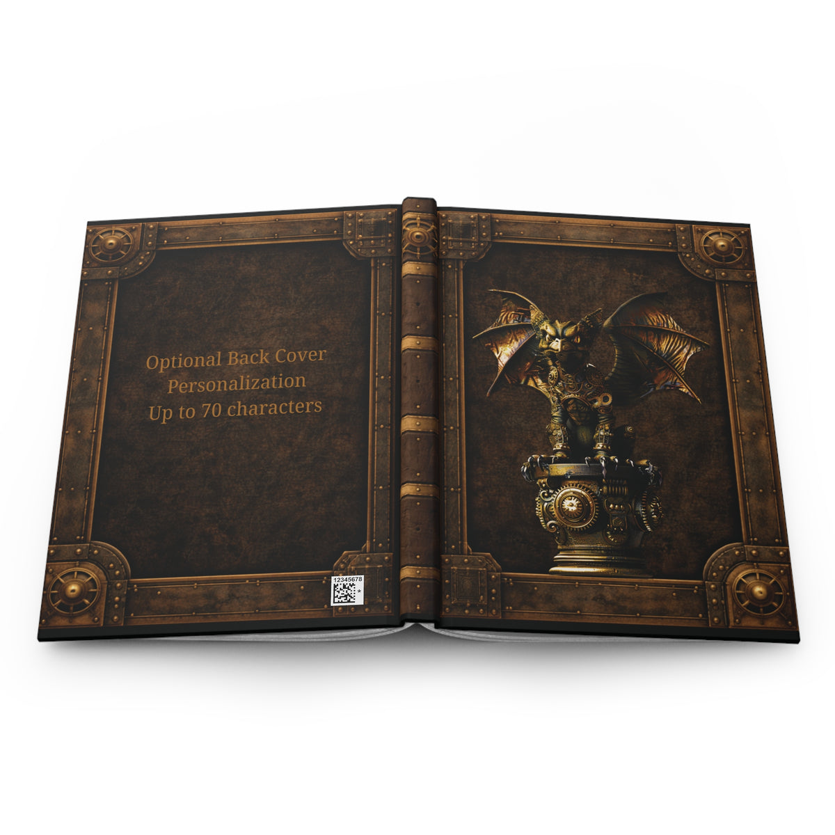 Steampunk Gargoyle – Dark Fantasy Hardcover Journal