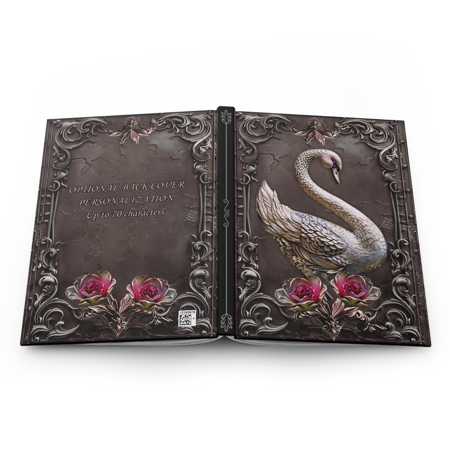 Enchanted Swan - Hardcover Journal