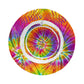 Boho Radiance Bucket Hat – Vibrant Rainbow Tie-Dye Pattern | Unisex All-Over Print Hat by Lace & Grit