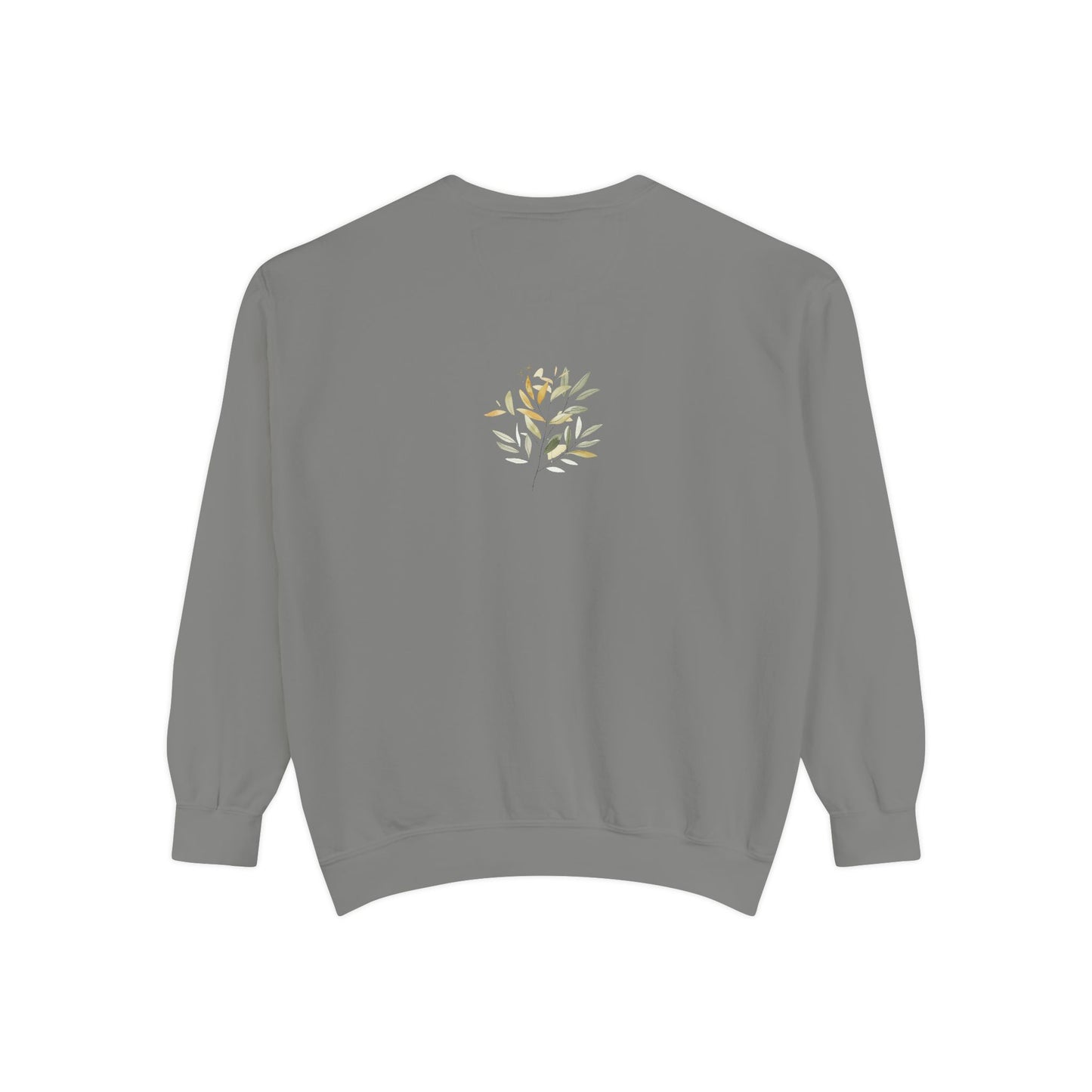 Garden-Inspired Unisex Sweatshirt - Cozy Botanical Design