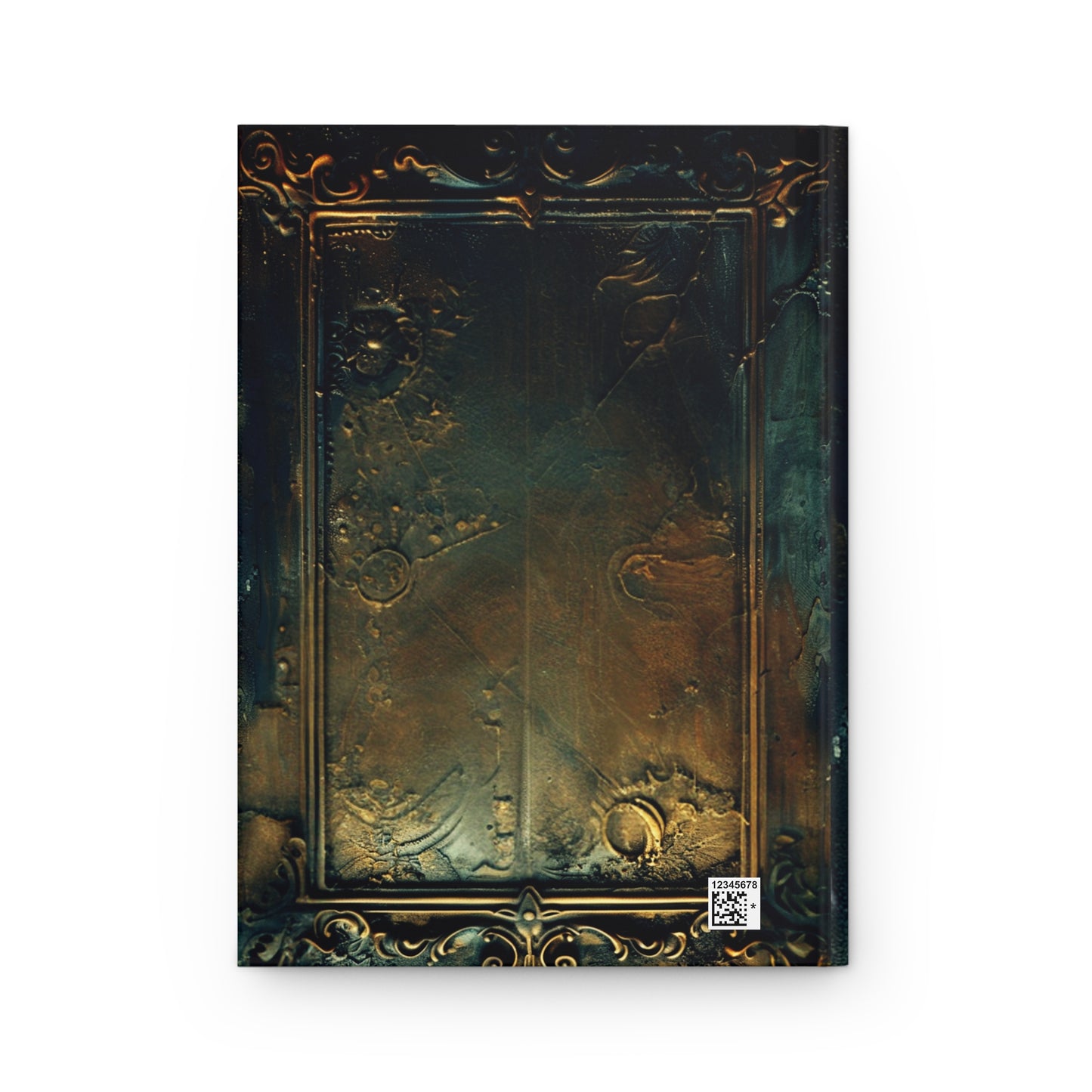 Embossed Look Highland Cow Journal – Rustic Fantasy Writing Notebook