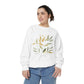 Garden-Inspired Unisex Sweatshirt - Cozy Botanical Design