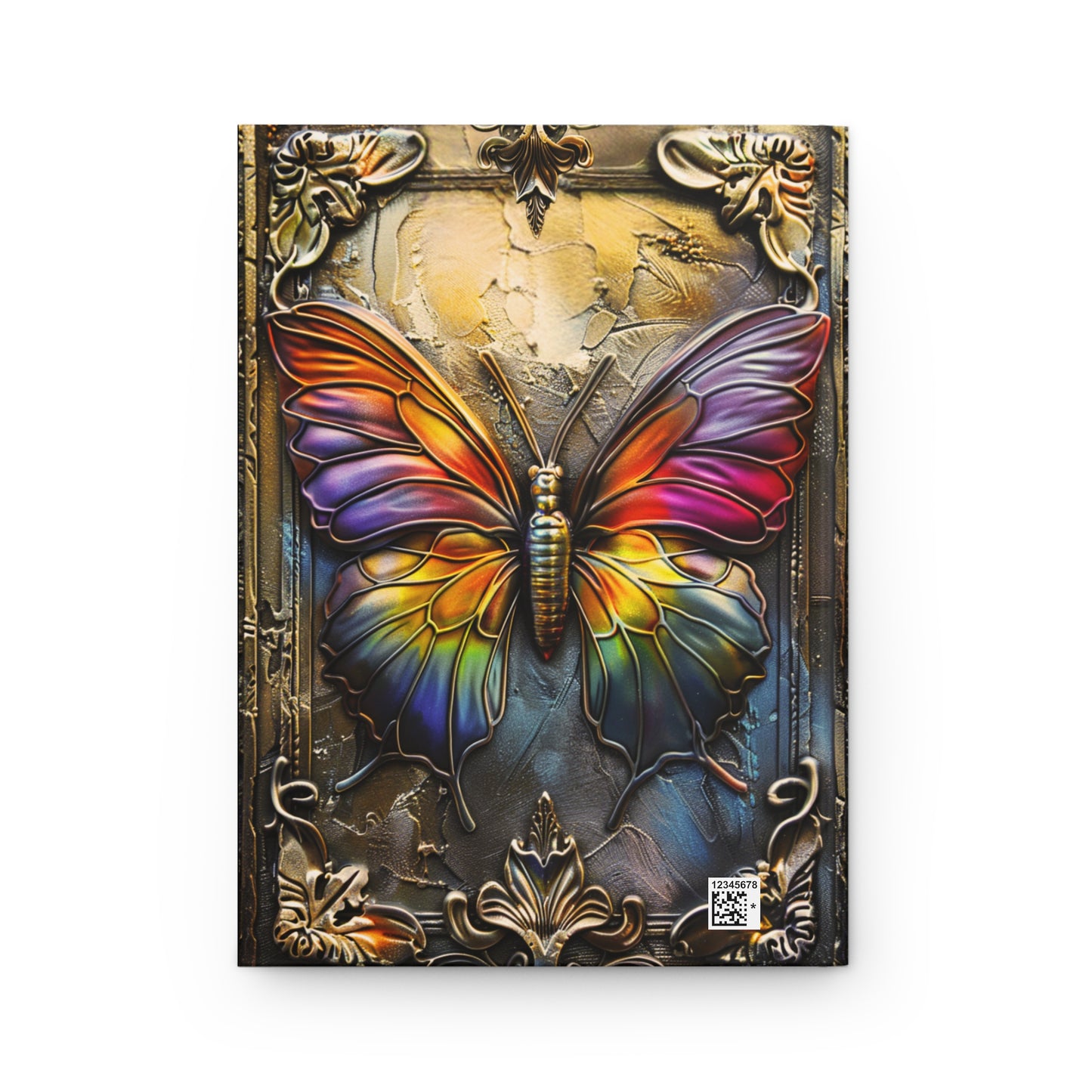 Beaded Look Butterfly – Hardcover Journal