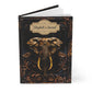 Embossed Look Elephant Journal – Majestic Fantasy Writing Notebook