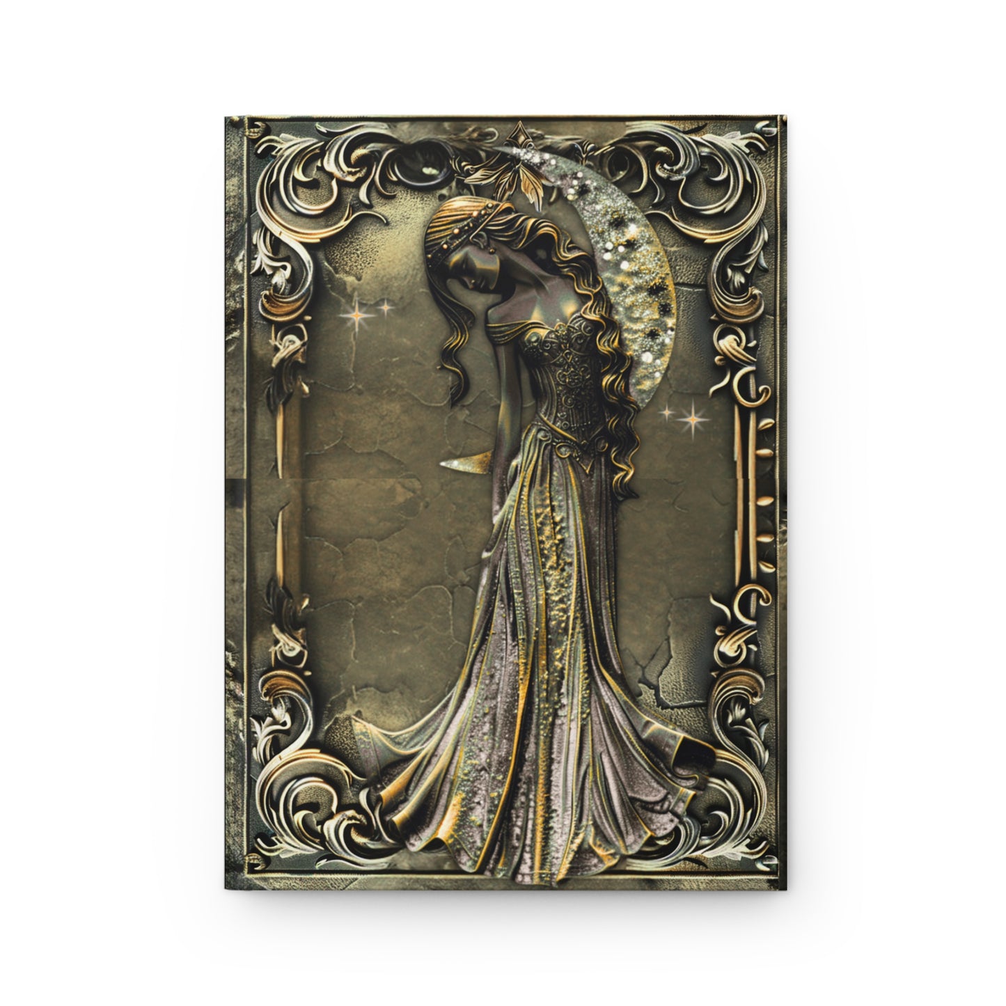 Enchanted Moon Goddess - Hardcover Journal