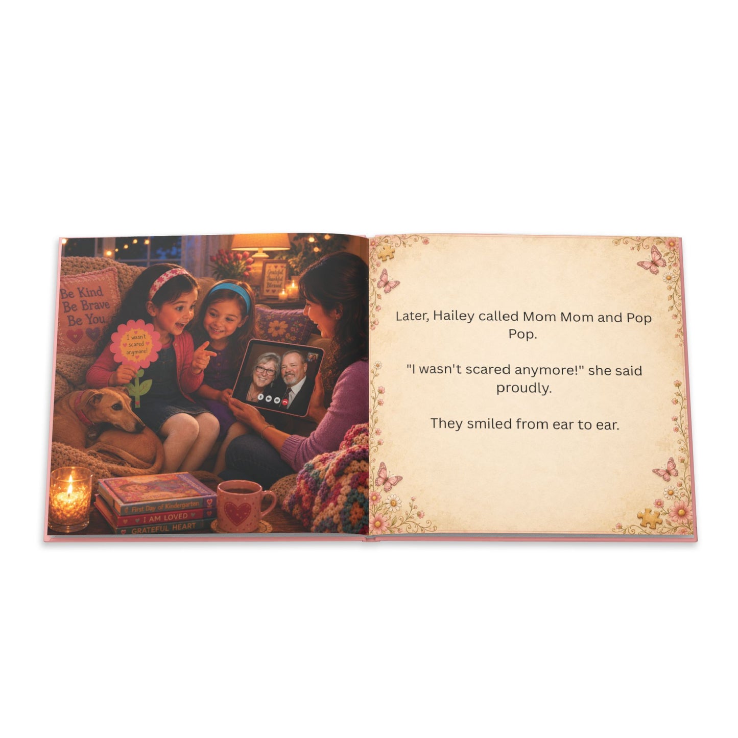 Hailey's 1st Day, Personalized Hardcover Children's Book, Bedtime Story, Steampunk Picture Book, Gift