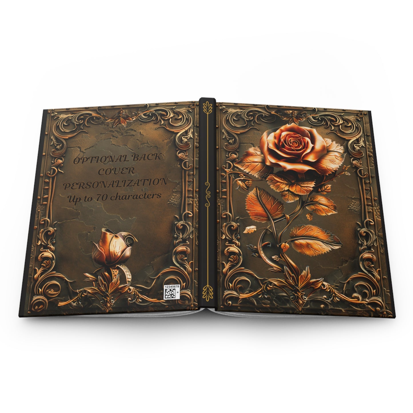Enchanted Rose – Hardcover Journal