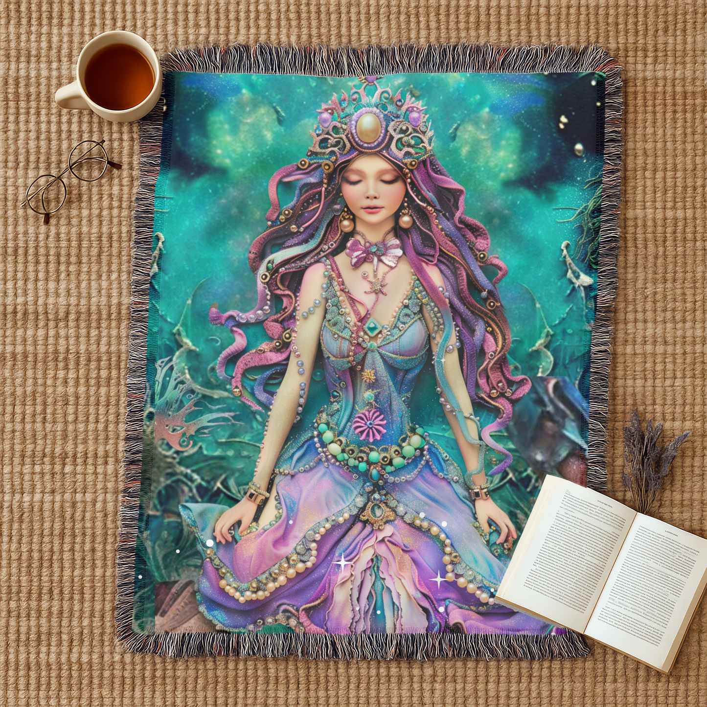 Beaded Look  Amphitrite, Queen of the Sea - Beaded Look