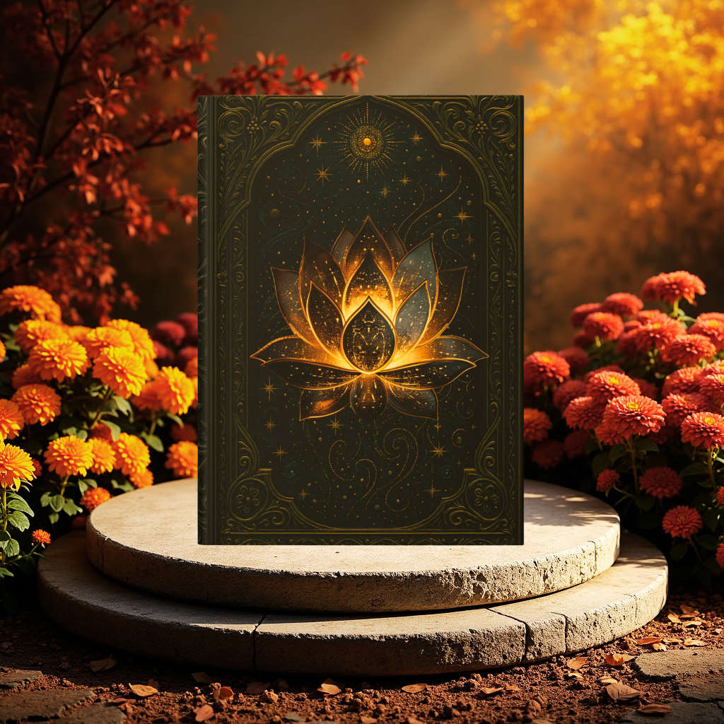 Celestial Lotus – Hardcover Journal