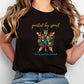 Guided by Spirit Boho T-Shirt – Floral Arrows Graphic Tee | Sacred Path Quote Shirt | Wildflower Nature Shirt