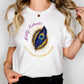 Wildly Authentic Shirt | Peacock Feather T-Shirt | Boho Colorful Tee | Let Your Colors Speak | Festival Shirt for Her