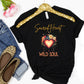 Sacred Heart Wild Soul Shirt – Boho Graphic Tee for Women | Floral Fire Heart T-Shirt | Spiritual Festival Shirt