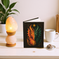 Dragon Journal with Celestial Fantasy Art – Hardcover Writing Notebook – Mystical Boho Gift – Optional Personalized Back Cover