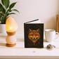 Mystical Fox Journal with Celestial Wraparound Art – Hardcover Writing Notebook – Spiritual Boho Gift – Optional Personalized Back