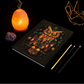 Mystical Owl Journal with Celestial Art – Hardcover Writing Notebook – Spiritual Boho Gift – Optional Personalized Back Cover