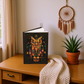 Mystical Owl Journal with Celestial Art – Hardcover Writing Notebook – Spiritual Boho Gift – Optional Personalized Back Cover