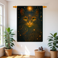 Celestial Cat Woven Tapestry – Mystical Wall Art for Boho, Gothic, and Astrology-Inspired Spaces