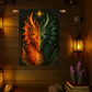 Dual Element Dragon Woven Wall Tapestry – Fire and Ice Decor, Mystical Boho Wall Hanging, Fantasy Gift, 26x36 Rod Pocket Tapestry