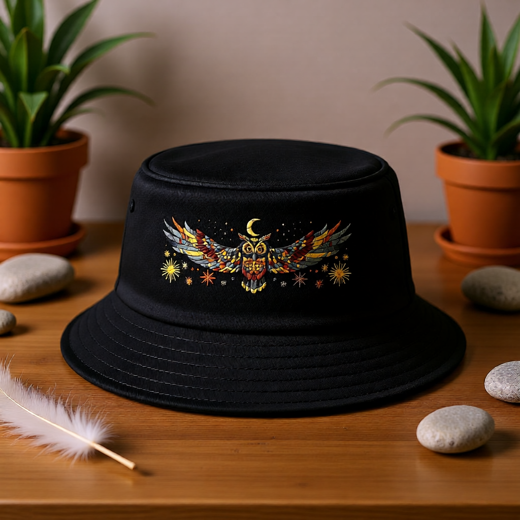 Celestial Owl – Bucket Hat