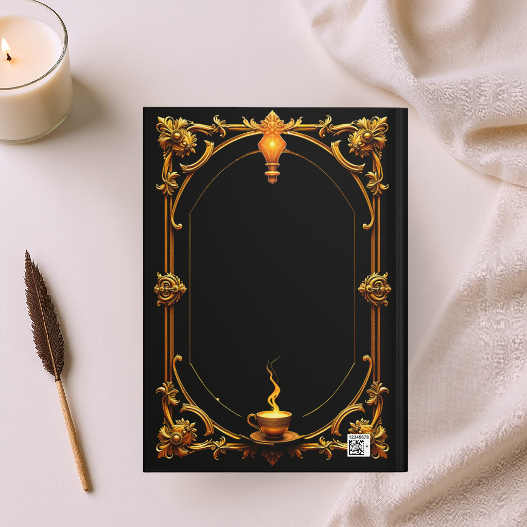 Golden Grimoire: Brew Your Magic – Hardcover Journal