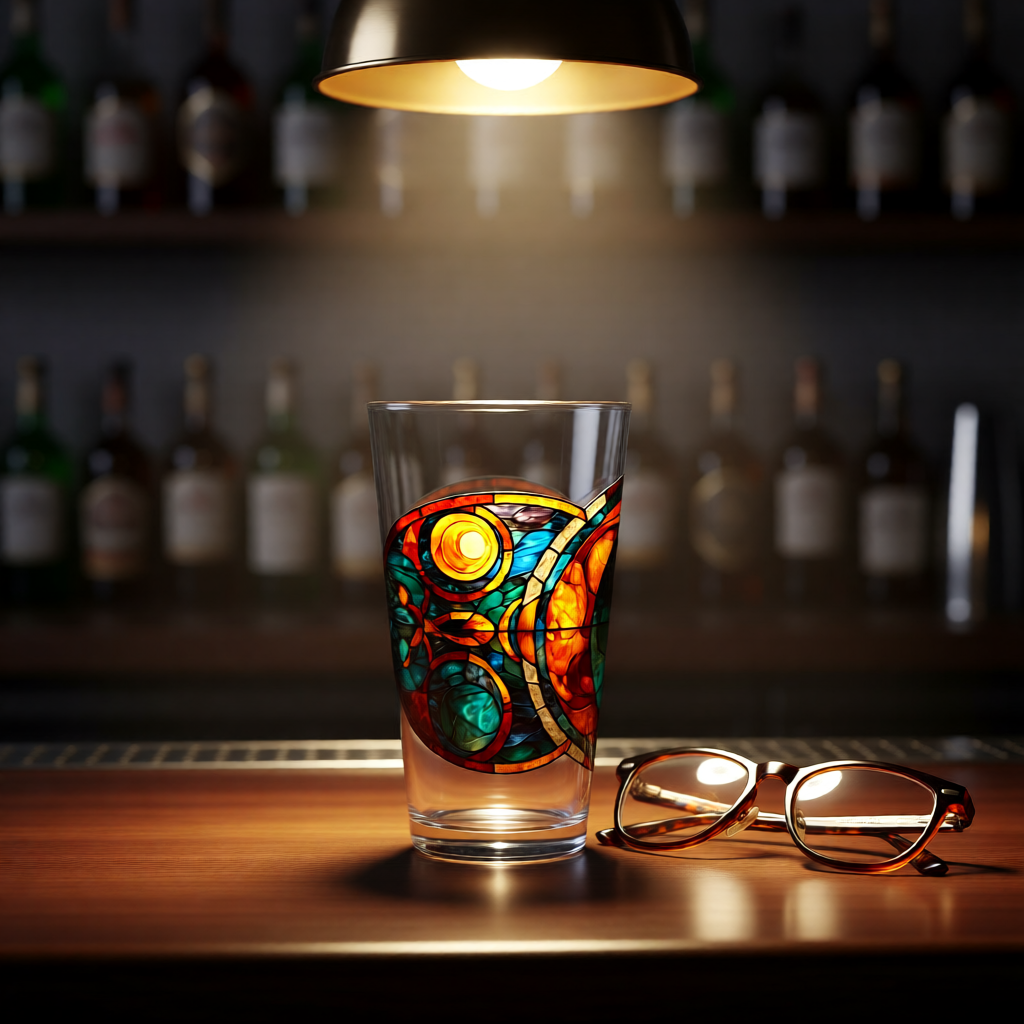 Arcane – Stained Glass Look Mixing Glass