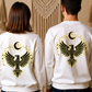 Celestial Phoenix Wings – Crewneck Sweatshirt