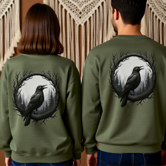 Raven Spirit – Crewneck Sweatshirt
