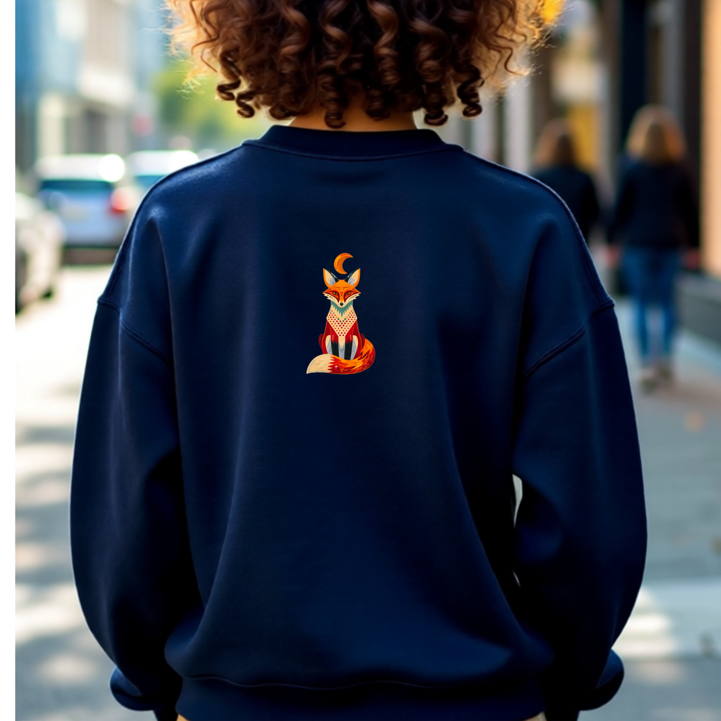 Celestial Fox – Crewneck Sweatshirt