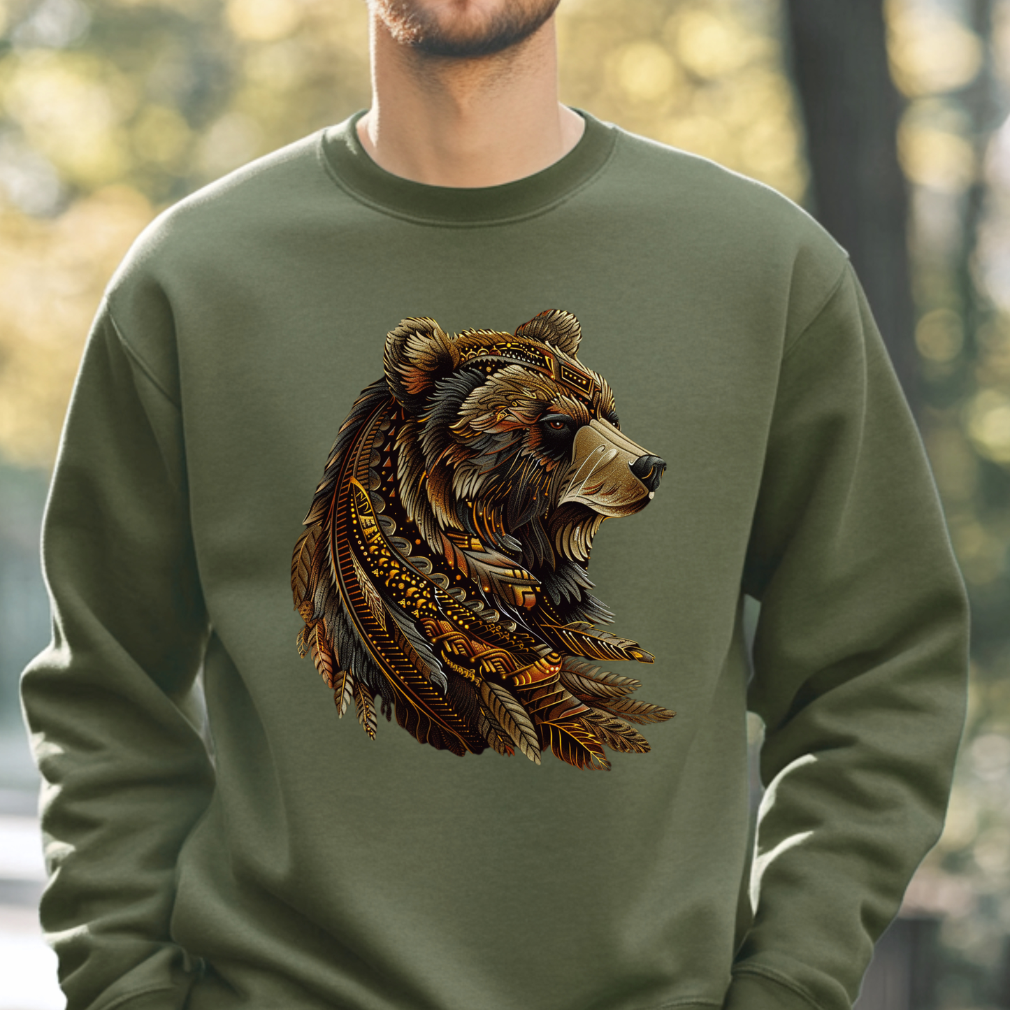 Bear Spirit – Crewneck Sweatshirt